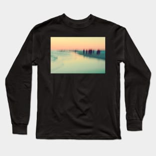 Ocean Waves Abstract 3 Long Sleeve T-Shirt